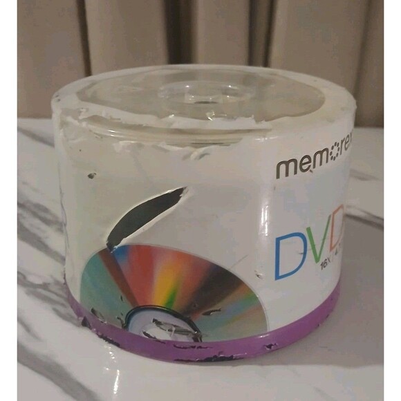 Memorex 50 Pack DVD+R 16X, 4.7GB, 120 Min. Recordable New - Picture 3 of 6